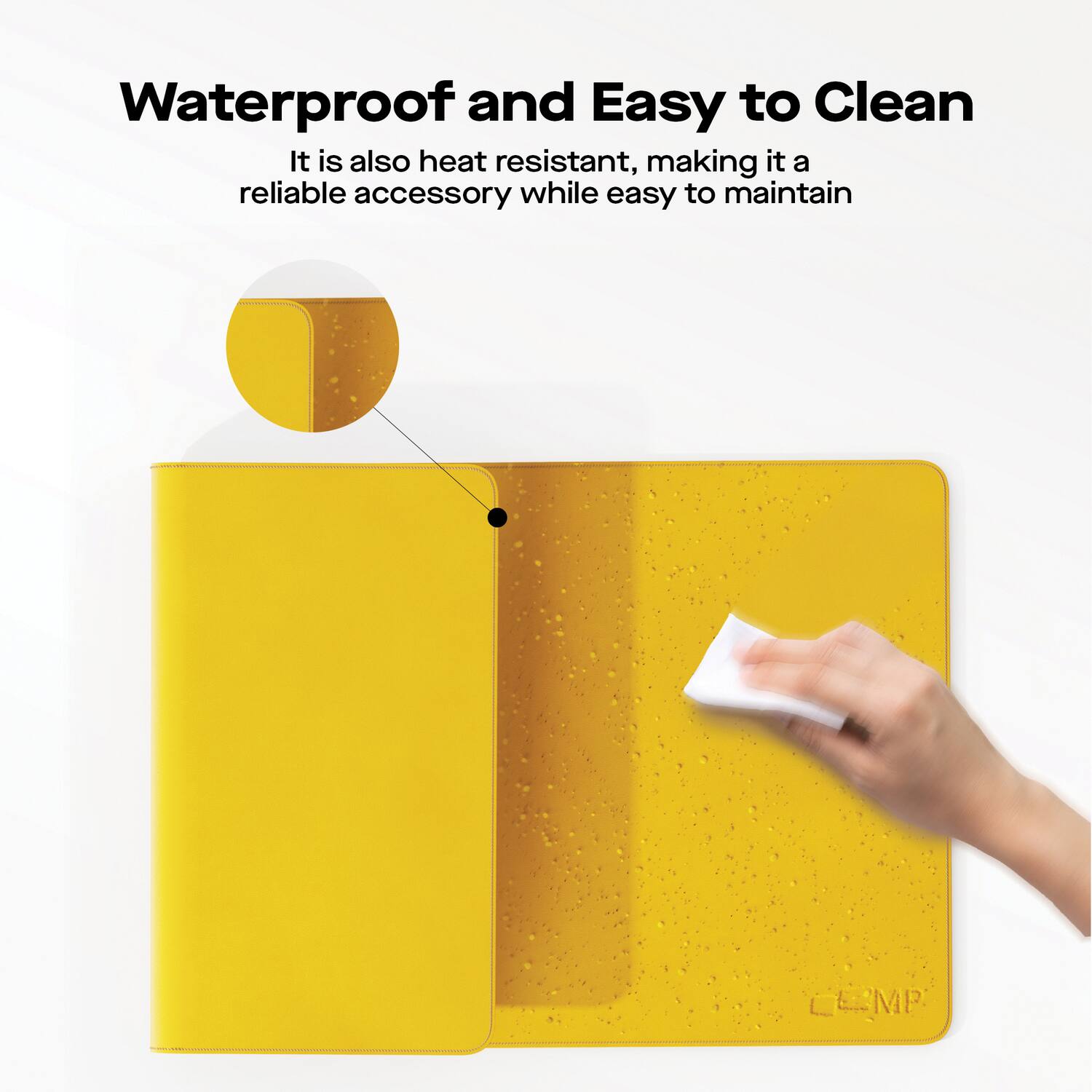 Waterproof and Easy to Clean

It is also heat resistant, making it a reliable accessory while easy to maintain