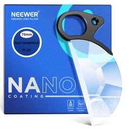 Neewer - 79mm Half Moon Kaleidoscope Prism Filter