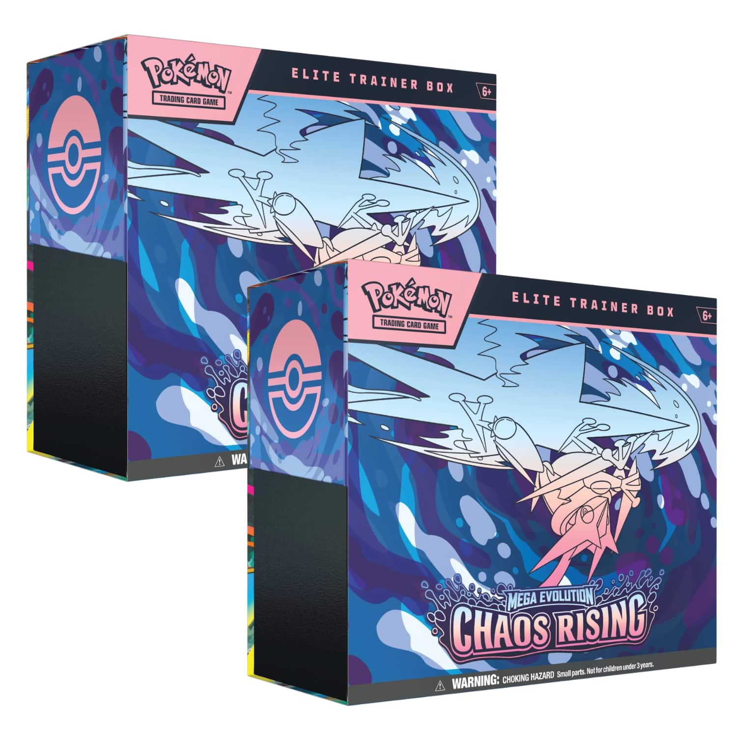 Pokémon - Pokemon ME4 Mega Evolution Chaos Rising Elite Trainer Boxes (2-Pack) price history on PriceWatchPro