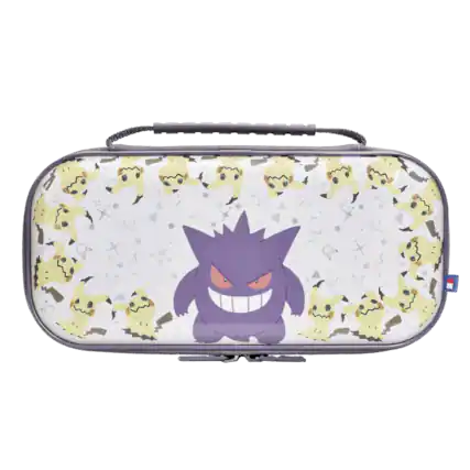 Front. Hori - Vault Case (Gengar & Mimikyu) - Gray.