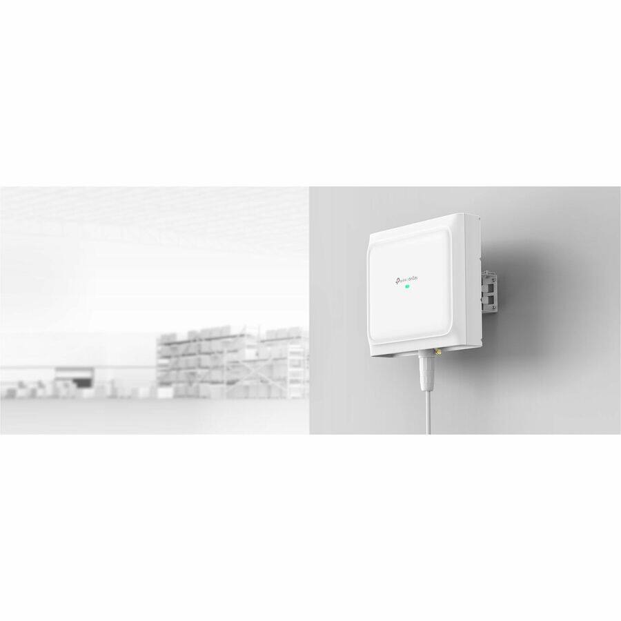 Alt View 2. TP-Link - TP-Link EAP650 D30-Outdoor Dual Band Wi-Fi 6 IEEE 802.11 a/b/g/n/ac/ax/k/v/r 3 Gbit/s Wireless Access Point - Unknown.
