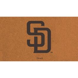 Evergreen Enterprises - San Diego Padres 28" x 16" Primary Logo Coir Mat - Multicolor