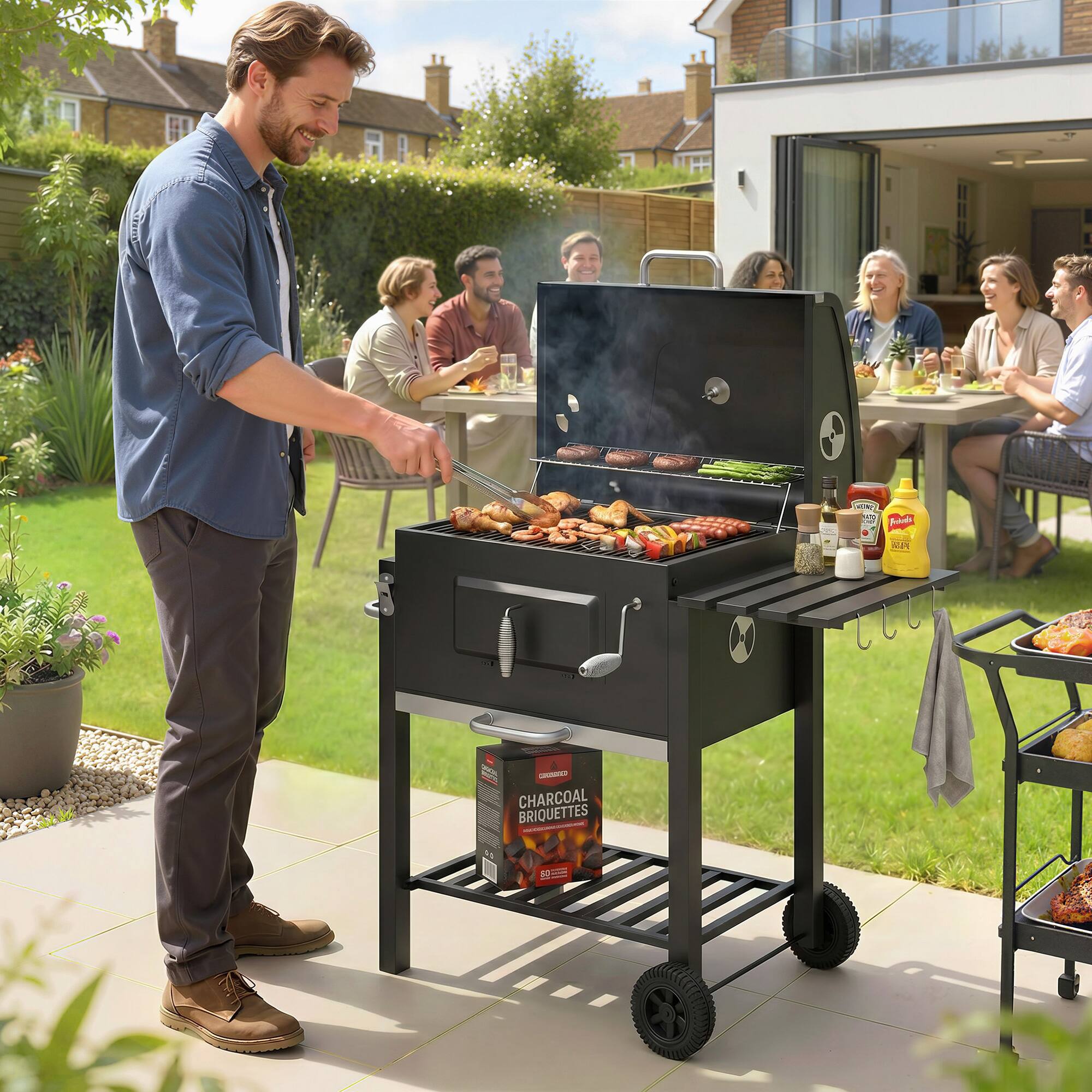 C 217 F PAR - CHARCOAL BRIQUETTES