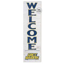Jardine - Grand Rapids Raiders 10'' x 35'' Indoor/Outdoor Welcome Sign - White