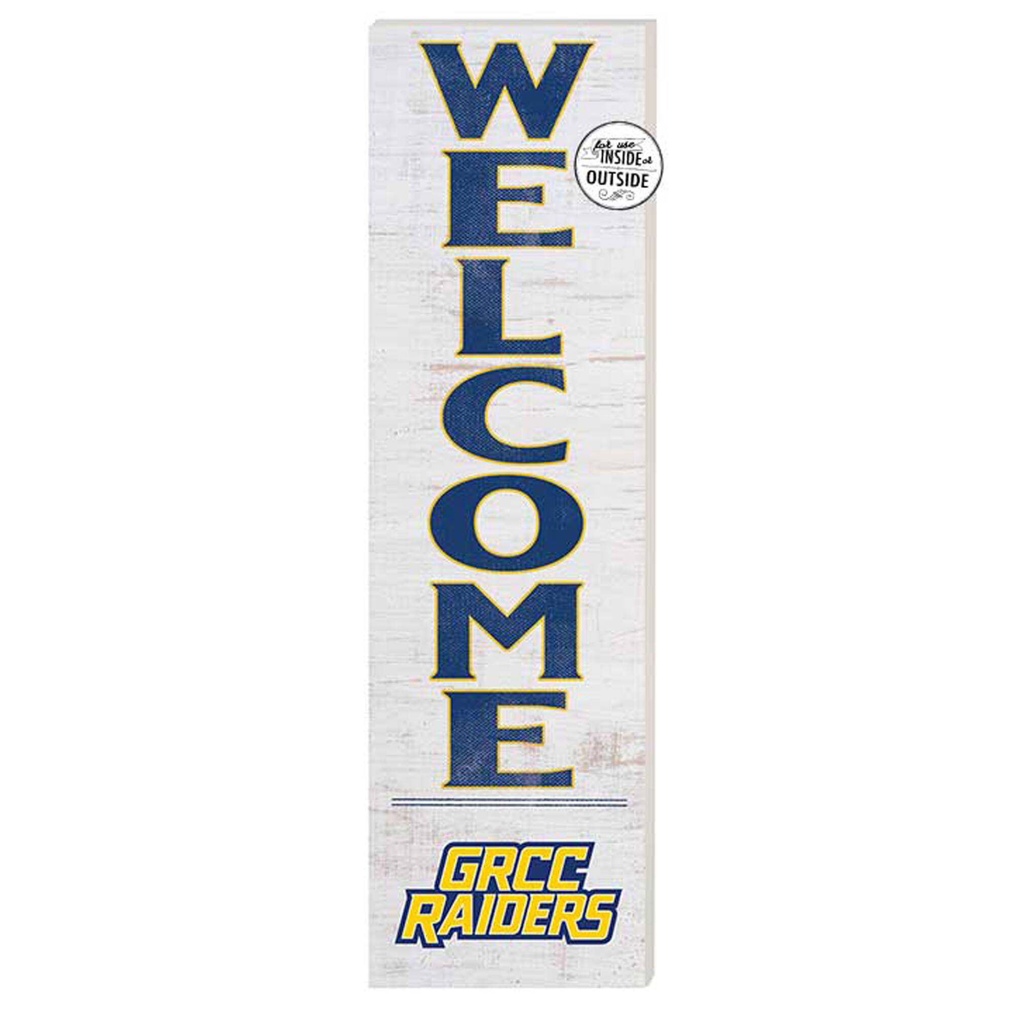 Grand Rapids Raiders 10'' x 35'' Indoor/Outdoor Welcome Sign