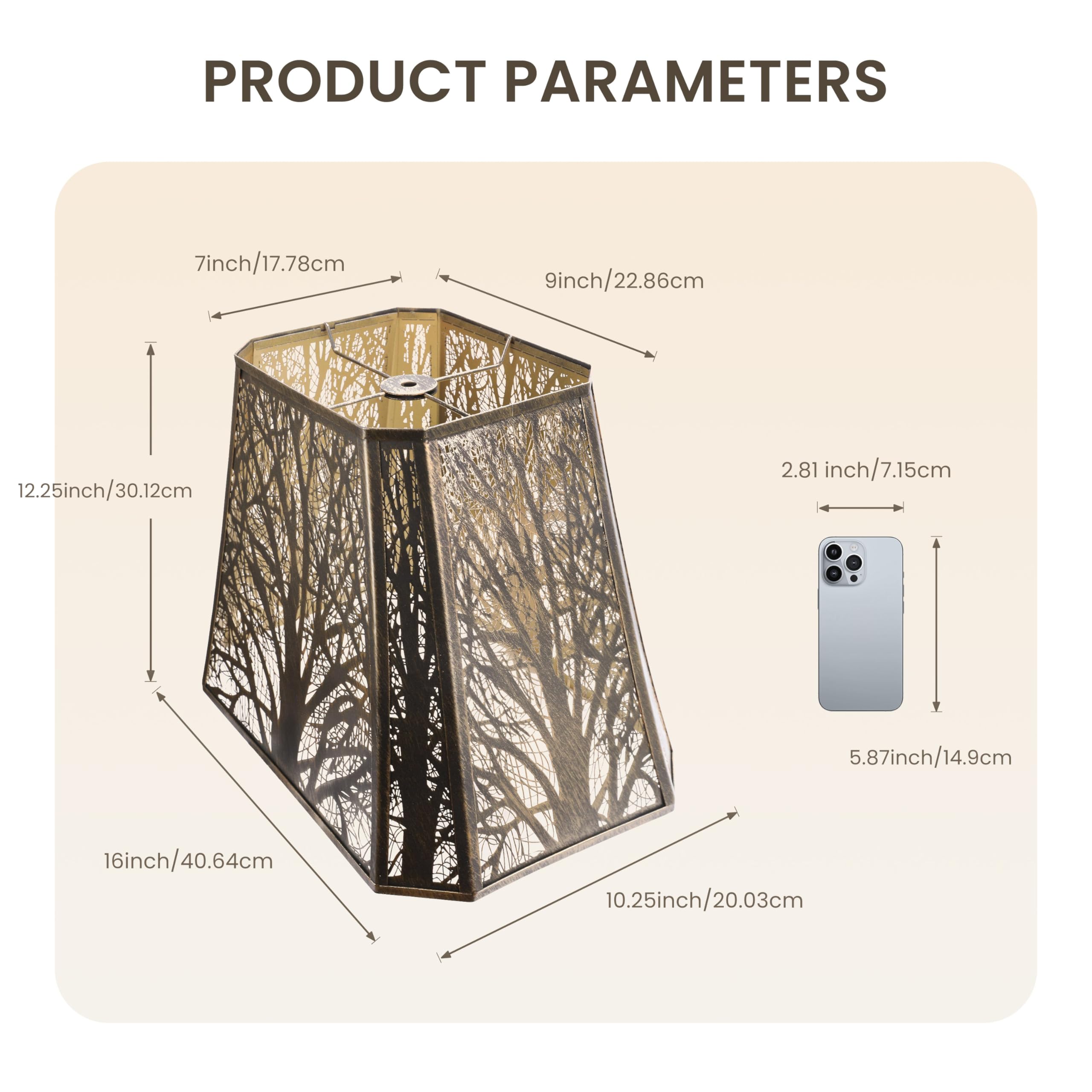 PRODUCT PARAMETERS

7inch/17.78cm
9inch/22.86cm
12.25inch/30.12cm
16inch/40.64cm
10.25inch/20.03cm
2.81 inch/7.15cm
5.87inch/14.9cm