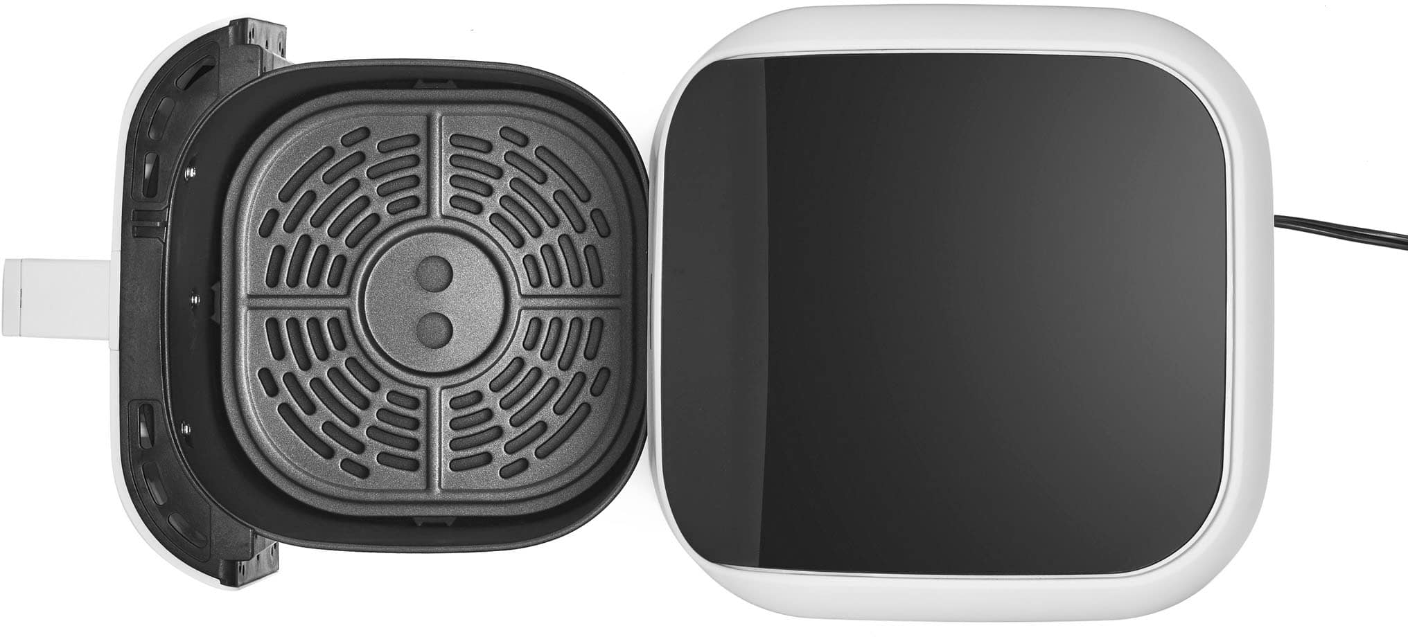 Alt View 1. bella PRO - 6-qt. Touchscreen Air Fryer - Matte White.