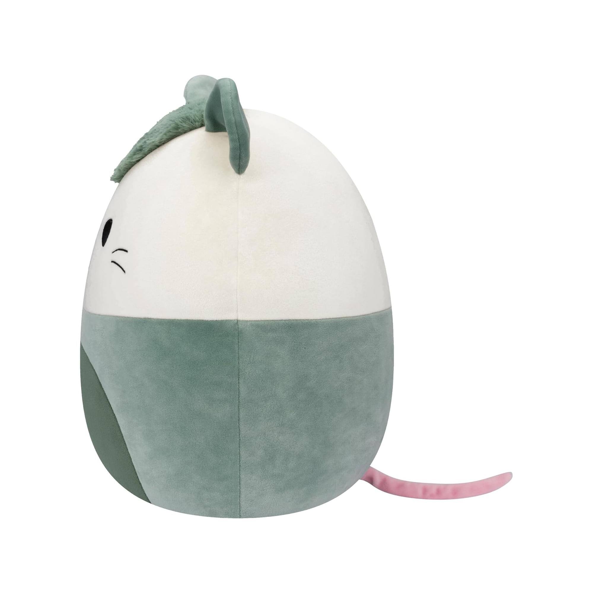 Alt View 1. Kellytoy - Squishmallow 8 Inch Newbie Squad Plush | Willoughby The Opposum - Gray.