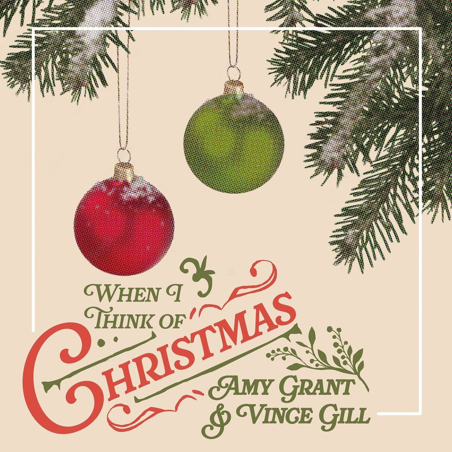 Amy Grant & Vince Gill - When I Think of Christmas   - COMPACT DISCS [CD]
