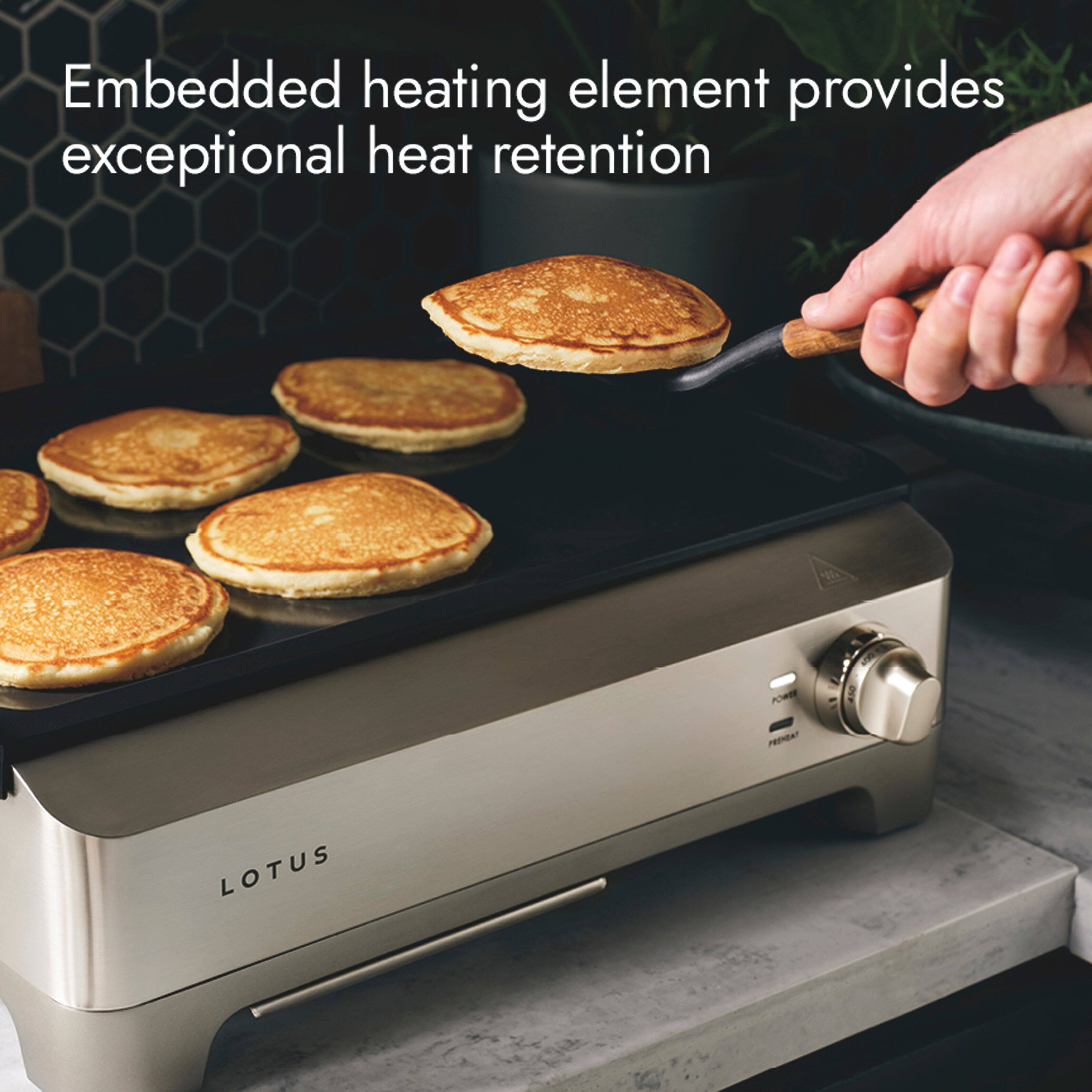 Embedded heating element provides exceptional heat retention

W6
POWER PREHEAT
LOTUS