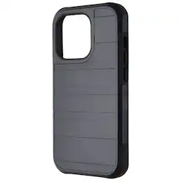 Verizon - Rugged Dual Layer Case for Apple iPhone 14 Pro - Black