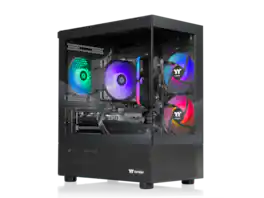 Thermaltake - LCGS NE u2560T-V170B Gaming Desktop - Black