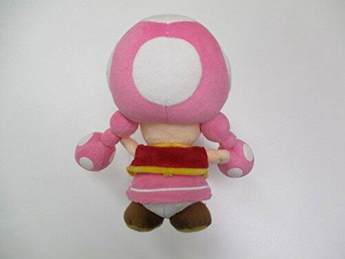 Alt View 3. Sanei - Little Buddy USA Super Mario All Star Collection 7.5" Toadette Plush.