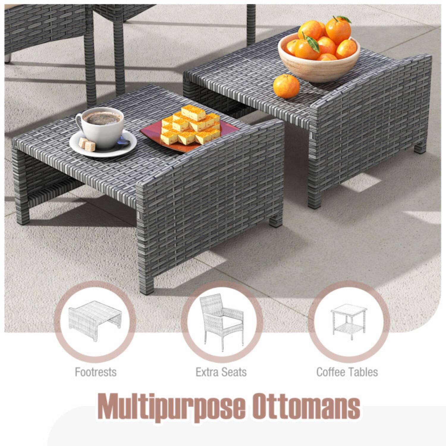 Footrests  
Extra Seats  
Coffee Tables  
Multipurpose Ottomans