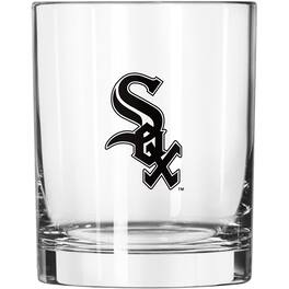 Logo Brands - Chicago White Sox 14oz. Game Day Rocks Glass - Multicolor