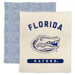 Logo Brands - Florida Gators 50" x 60" Luxe Dreams Throw Blanket - Oatmeal