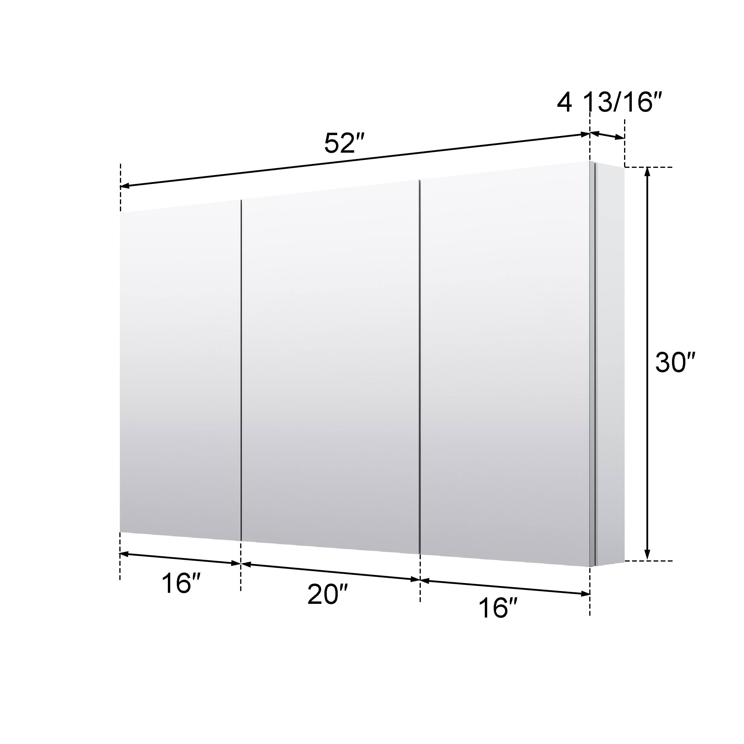 52" 4 13/16" 30" 16" 20" 16"