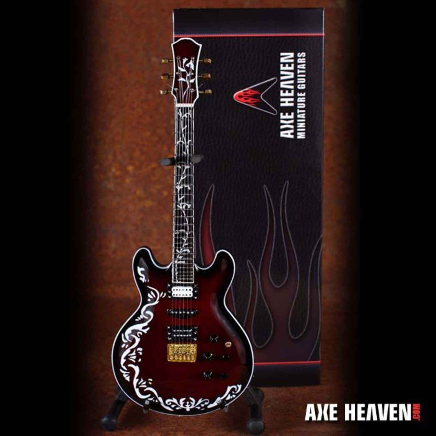 Axe Heaven - Bob Weir Grateful Dead Signature Cowboy Fancy Mini Guitar Replica Collectible - Collectibles - Multicolor price history on PriceWatchPro
