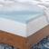 Alt View 11. Brookside - 4" Twin XL Down Alternative Mattress Topper - White.
