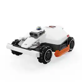 MAMMOTION - LUBA 3 AWD 3000H Robot Lawn Mower,0.75 Acres,360° LiDAR+RTK+AI Vision Tri-Fusion Positioning,2.2-4.0in Cut - White