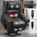 Alt View 3. Boyel Living - Power Lift Recliner Chair with Heat, Massage, Dual Motor, Infinite Positions, Faux Leather, USB, 350 LBS Capacity - Grey.