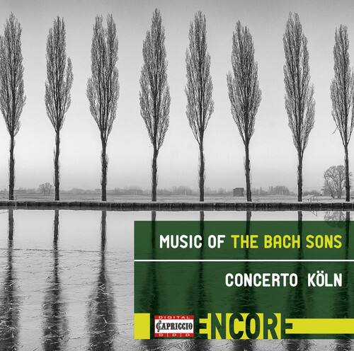 MUSIC OF THE BACH SONS  
CONCERTO KÖLN  
DIGITAL CAPRICCIO  
ENCOR