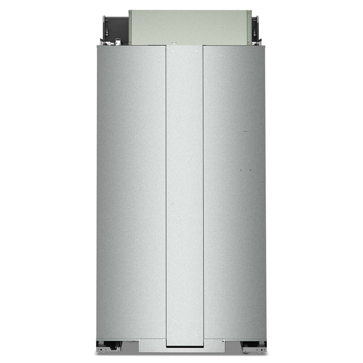 Alt View 8. KitchenAid - 25.5 Cu. Ft. Built-In Side-by-Side Refrigerator with Platinum Interior - Stainless Steel with PrintShield Finish.