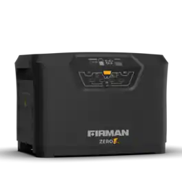 Firman - E201001 Zero-E 2000W/4000W Expandable Lithium Iron Phosphate Portable Power Station (1040 Wh Capacity) - Black