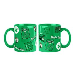 Logo Brands - Boston Celtics 2-Pack 15oz. Color Mug Set - Green