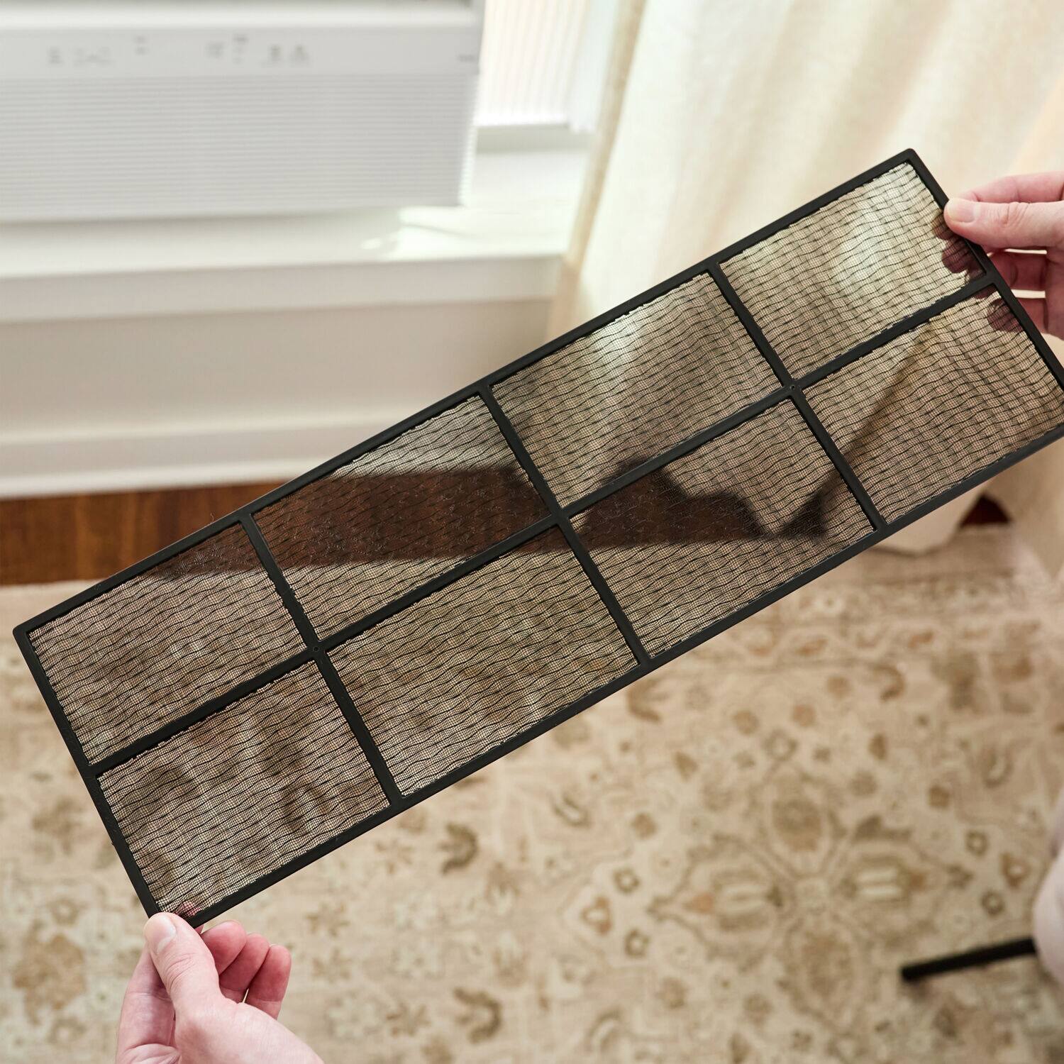 Alt View 15. LG - 350 Sq. Ft. 8,000 BTU Smart Window Air Conditioner - White.