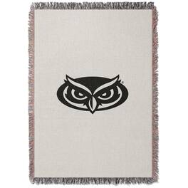 Chad & Jake - Florida Atlantic Owls Woven Blanket - White