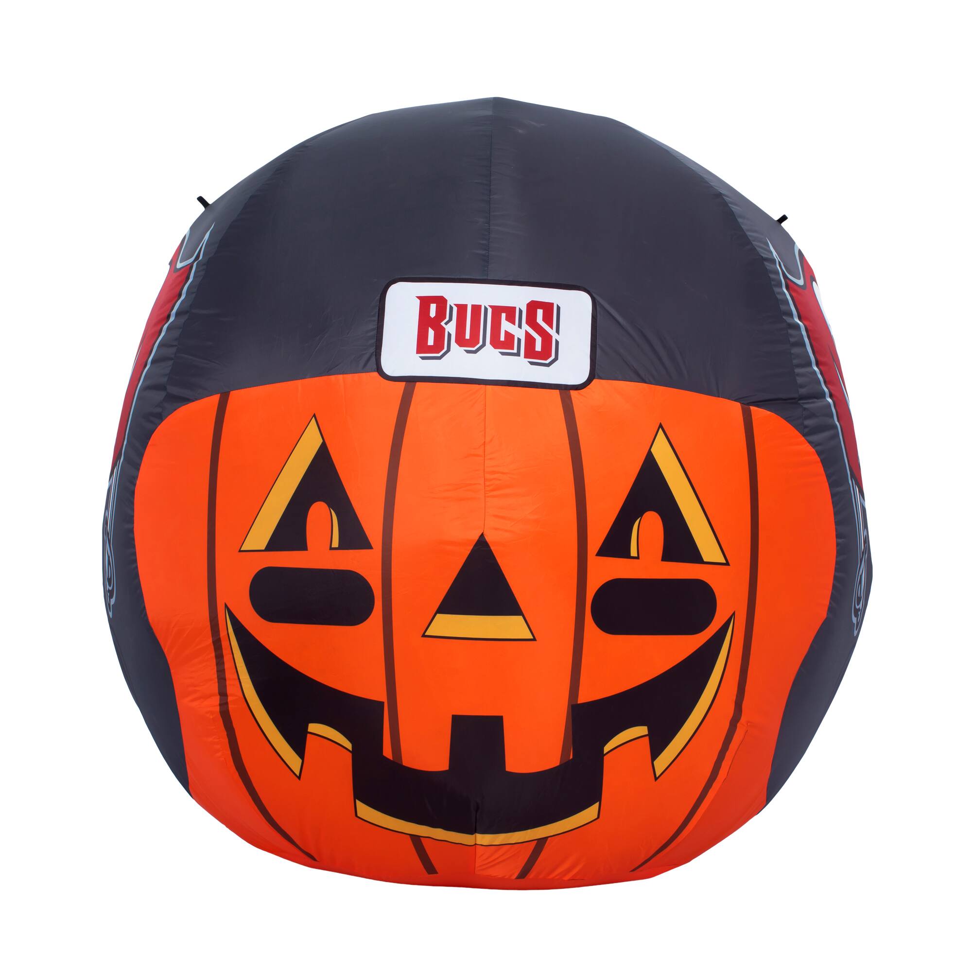 Alt View 1. Sporticulture - Tampa Bay Buccaneers 4' Inflatable Jack-O'-Helmet - Multicolor.