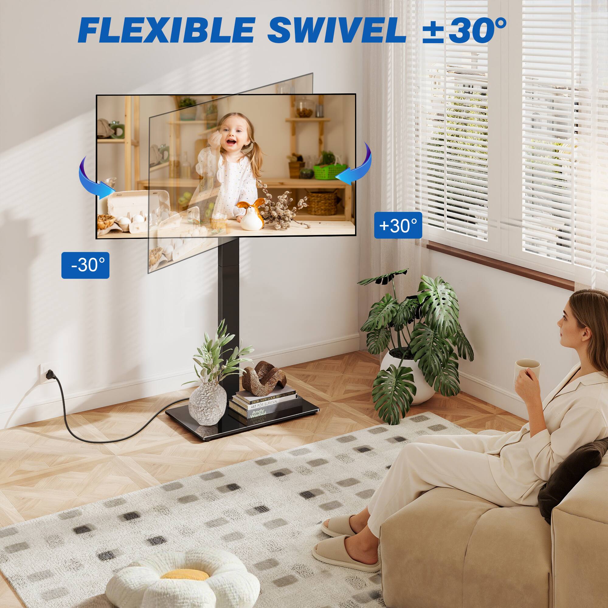 FLEXIBLE SWIVEL ±30°

+30°
-30°

ART FOR SURVIVAL Andy