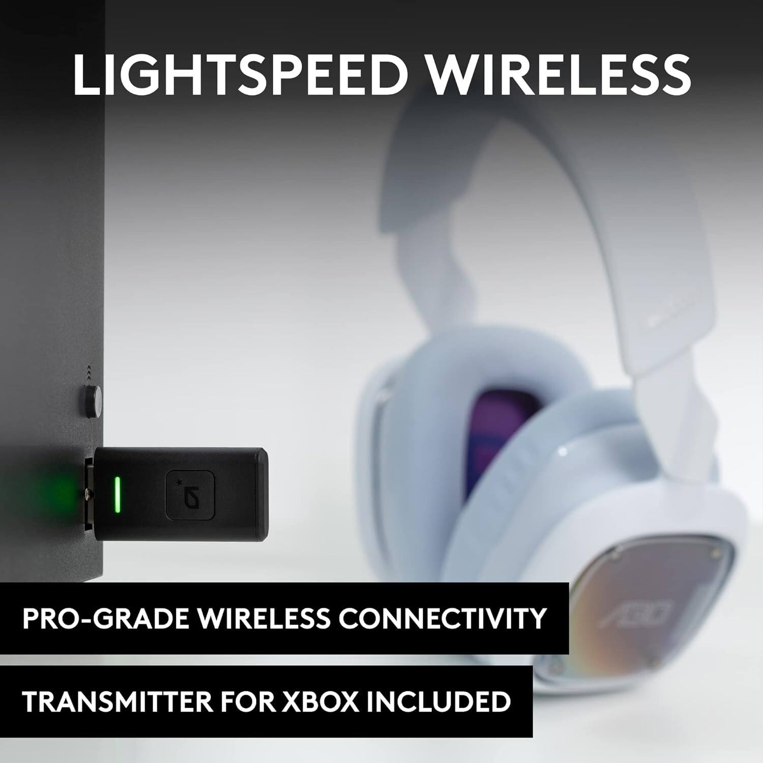 LIGHTSPEED WIRELESS  
PRO-GRADE WIRELESS CONNECTIVITY  
TRANSMITTER FOR XBOX INCLUDED