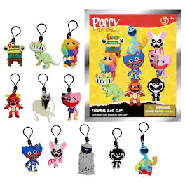 Monogram - Poppy Playtime Series 2 Blind Bag 3D Foam Bag Clip | One Random - Multi-Colored