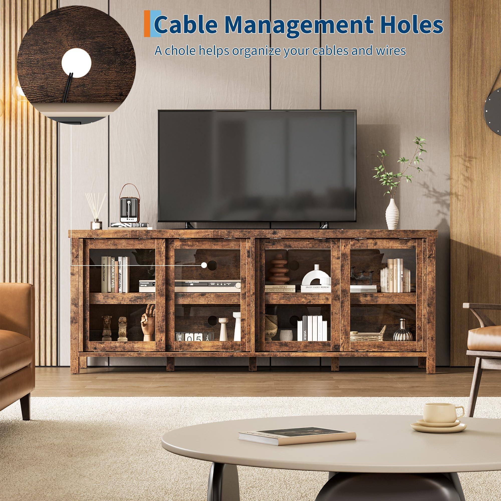 Cable Management Holes  
A hole helps organize your cables and wires
