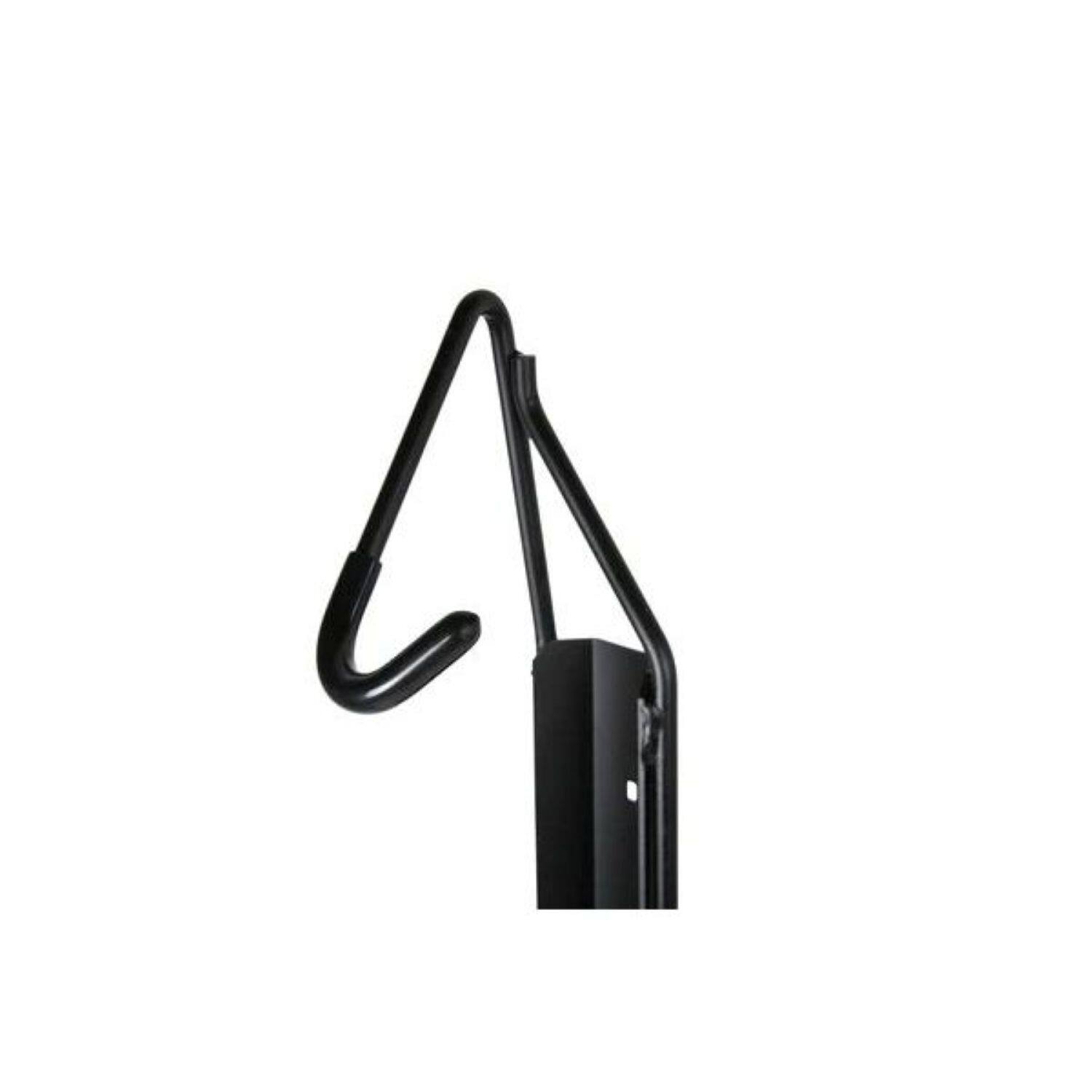 Alt View 4. Saris - Bike Trac Vertical Bike Rack - Industrial Strength Garage Storage with Full Length Tray - Black.