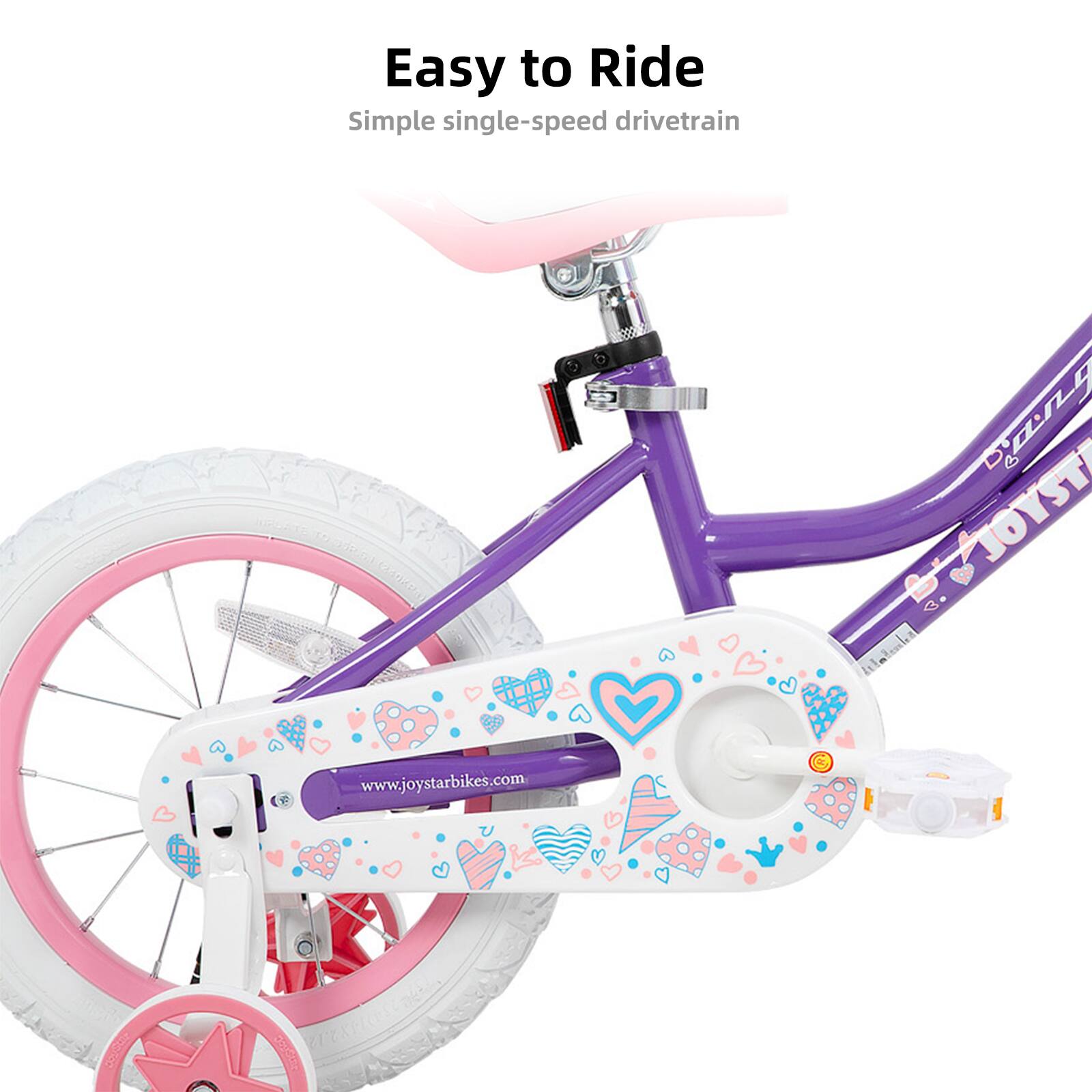 Easy to Ride  
Simple single-speed drivetrain  
www.joystarbikes.com