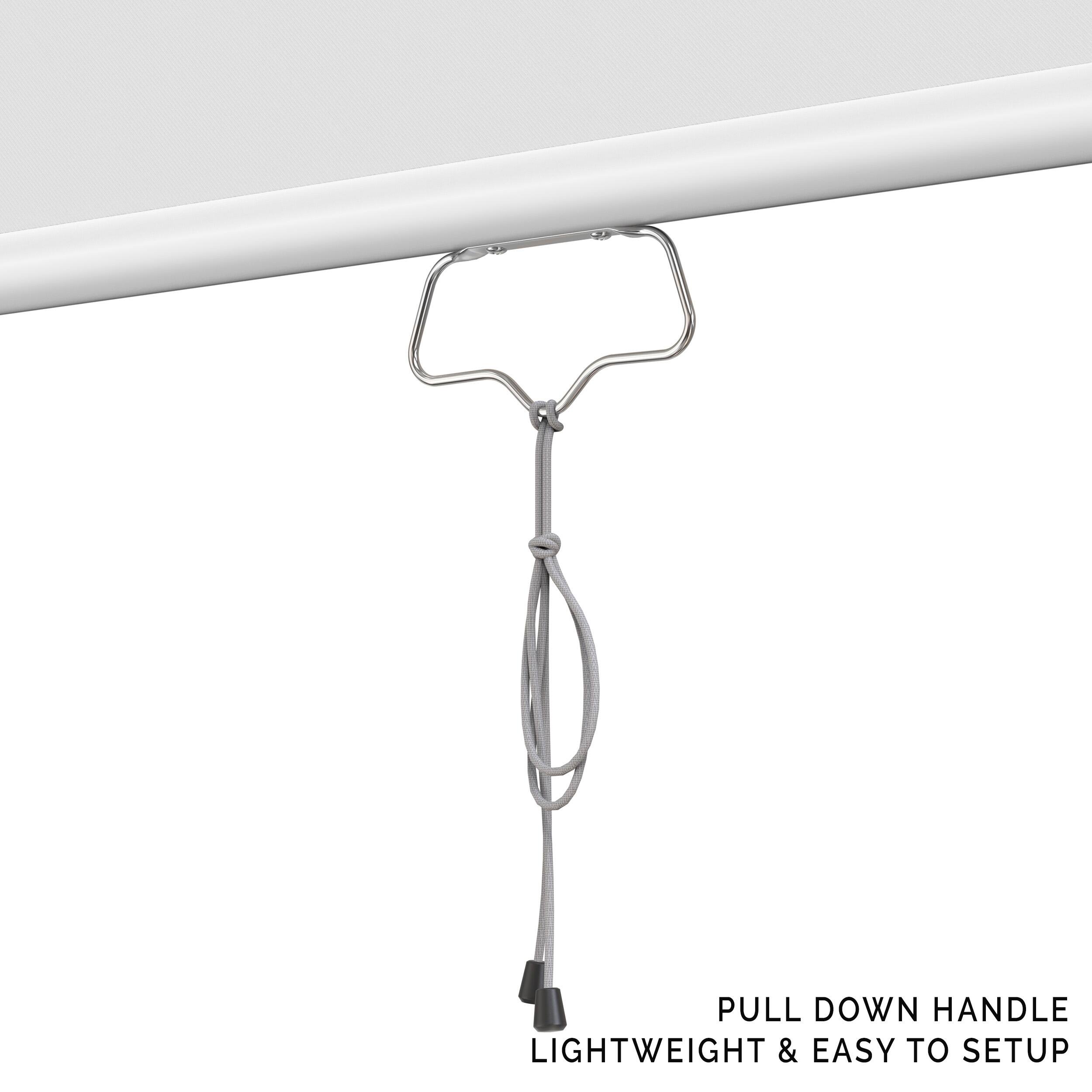 PULL DOWN HANDLE
LIGHTWEIGHT & EASY TO SETUP