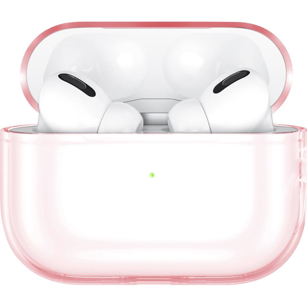 Alt View 17. SaharaCase - Hybrid Flex Series Case for Apple AirPods Pro (2nd Generation) - Transparent Pink.