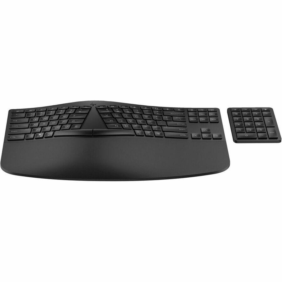 Alt View 4. HP - HP 965 Keyboard - Wireless Connectivity - Bluetooth - 33 ft - USB Type A Interface - Dictation, Language Switch Hot - Black.