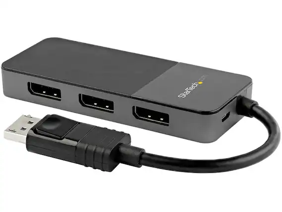 Front. StarTech.com - StarTech.com MST14DP123DP 3 Port DP MST Hub - 4K, HDR, EDID.
