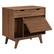Alt View 6. Modway - Render Cat Cabinet by Modway - Walnut.