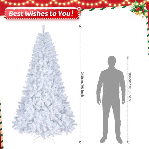 Best wishes to You!  
240cm/95 inch  
180cm/70.8 inch