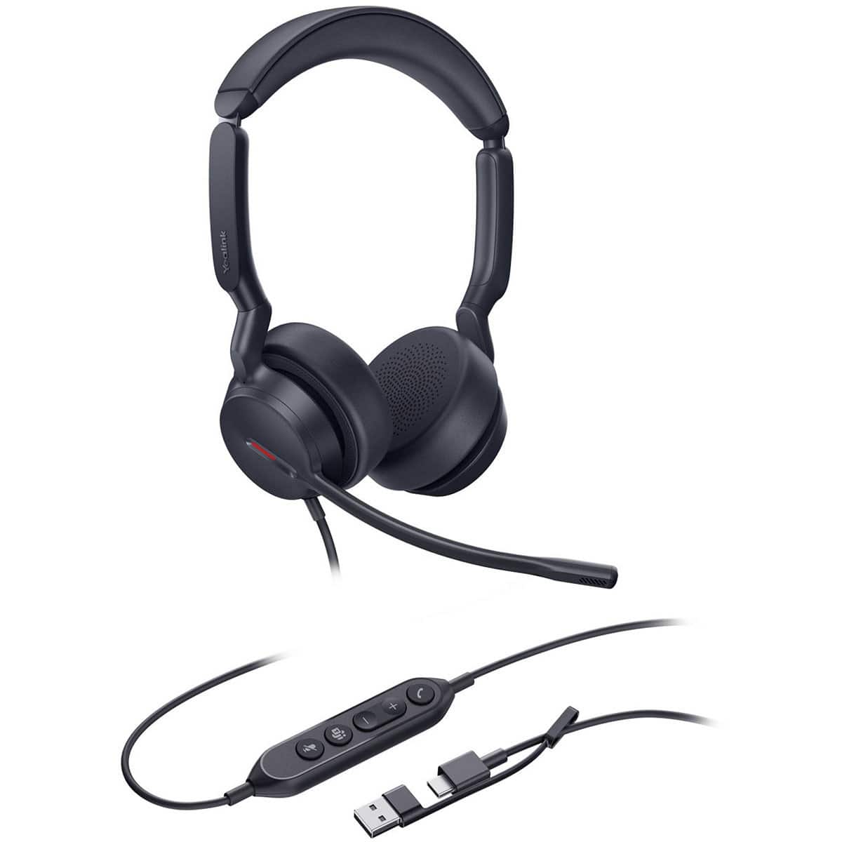 Yealink UH44 Headset - Red