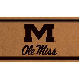 Evergreen Enterprises - Ole Miss Rebels 16" x 28" Logo Turf Mat - Multicolor
