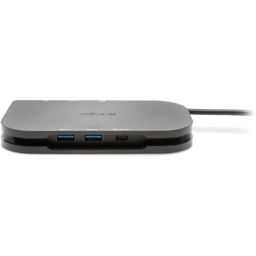 Alt View 5. Kensington - Kensington SD1610P Docking Station - for Tablet, Notebook, Projector, Monitor - 60 W - USB Type C - 4K - 3840 x 2160 - 3 - Gray.