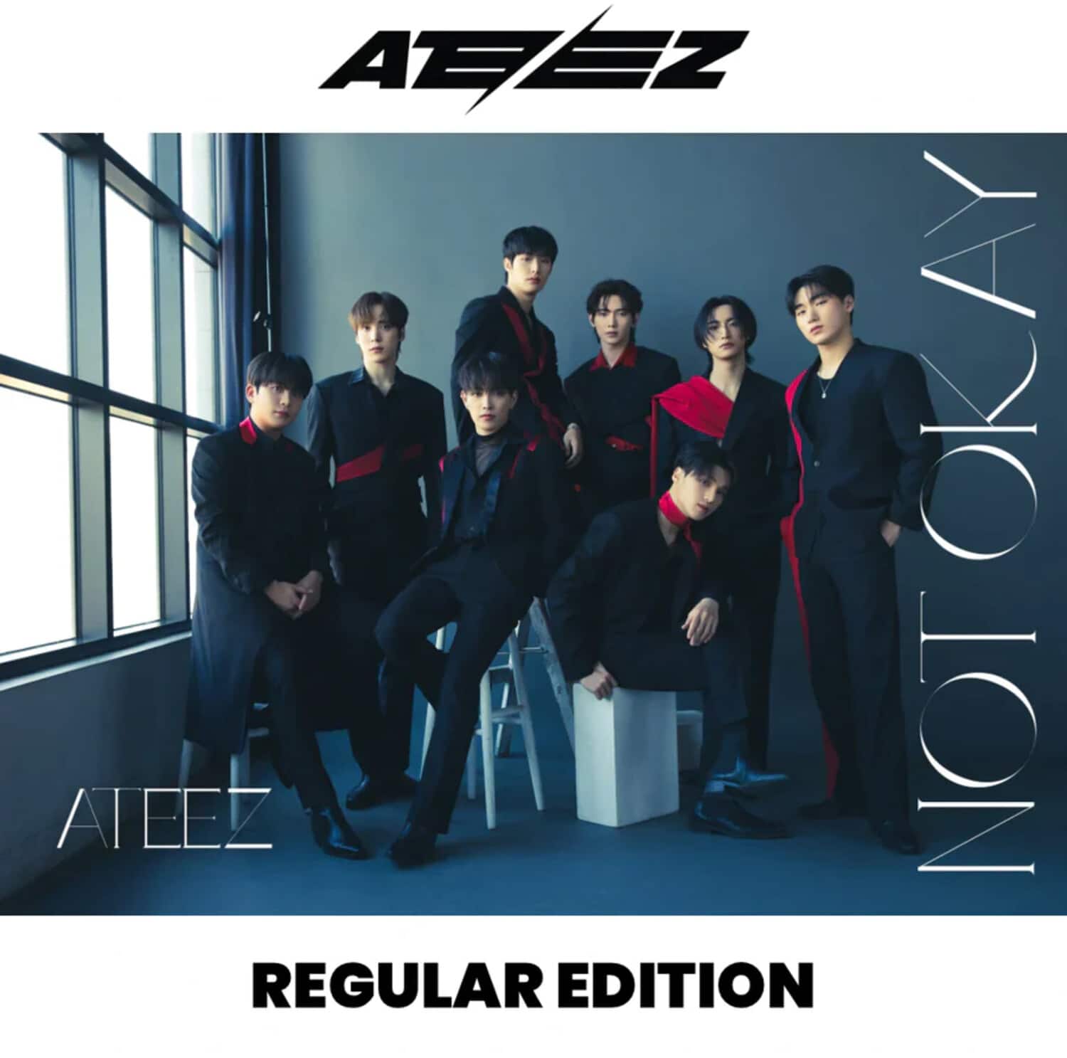 ATEEZ - Not Okay - Regular Edition - incl. 12pg Photobook  - COMPACT DISCS