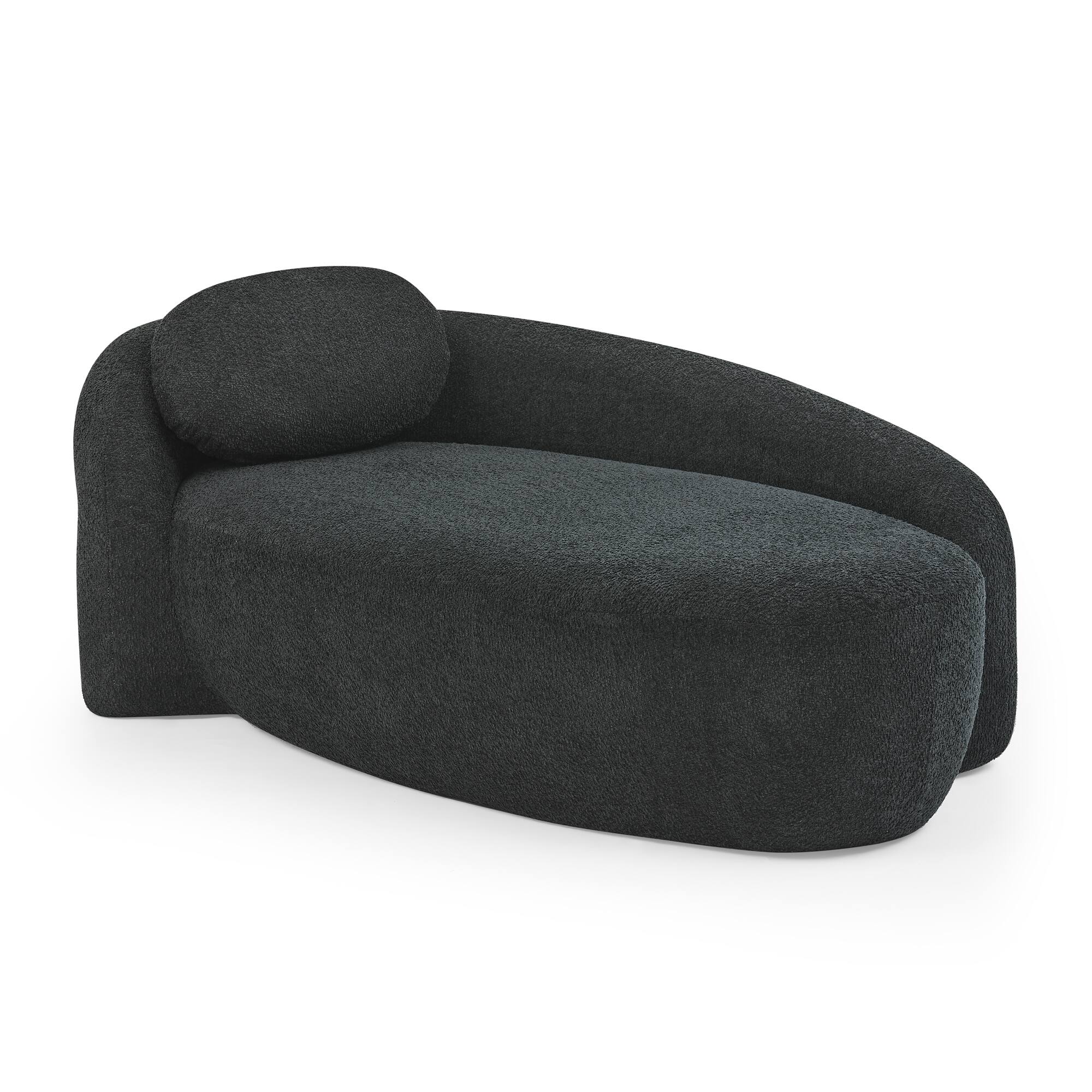 Alt View 6. LOVMOR - 67 Inch Foam Bean Bag Chairs For Living Room Bedroom Reading Indoor Lounge Seating Comfort Supportive Relaxing - Black.