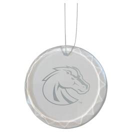The Memory Company - Boise State Broncos 3.25'' Laser Engraved Glass Ornament - Multicolor